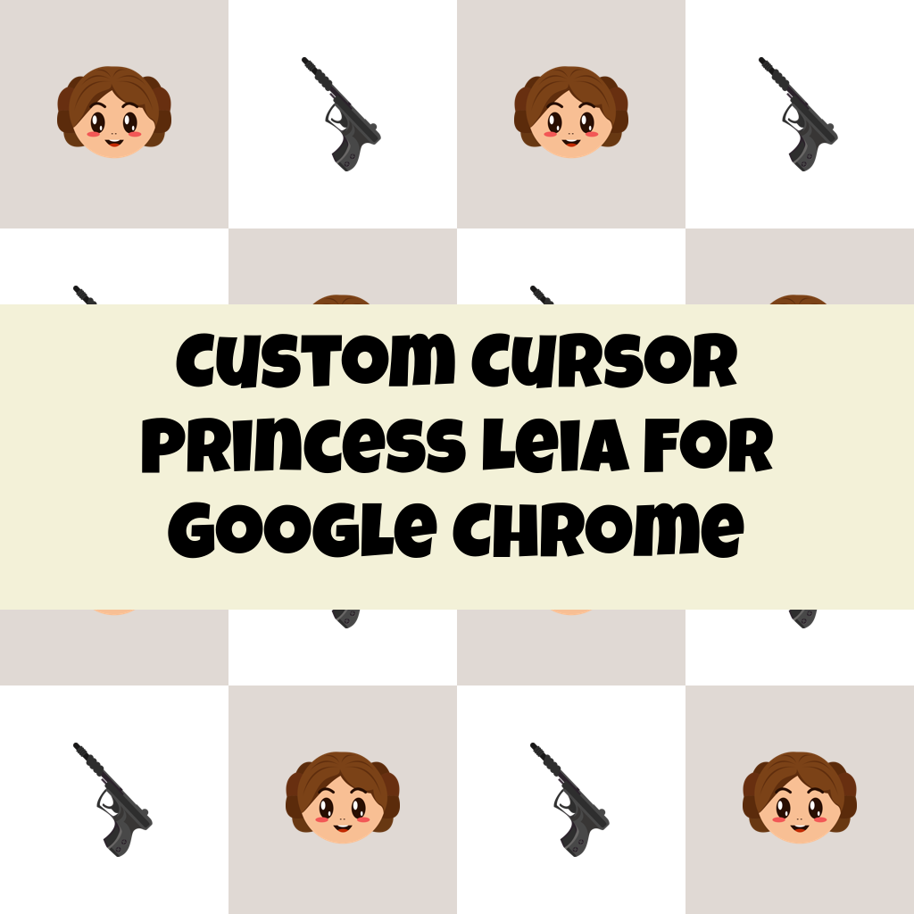 Custom Cursor Princess Leia For Google Chrome
